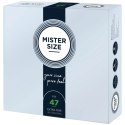 Mister Size 47 mm - precyzyjnie dopasowane prezerwatywy 36 sztuk