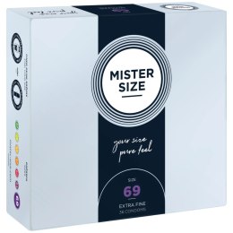 Mister Size 69 mm - prezerwatywy anatomiczne, 36 sztuk, duży rozmiar