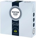 Mister Size Prezerwatywy 49 mm 36 sztuk - indywidualny rozmiar i komfort