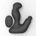 Nexus Max 20 Black - wibrujący korek z pilotem, silikonowy, 10x4 cm