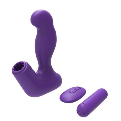Nexus Max 20 Purple - silikonowy model wibrujący, 20 trybow, pilot Nexus Max 20 Purple - silikonowy model wibrujący, 20 trybow, pilot
