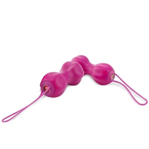 Nomi Tang IntiMate Kegel Set Plus Red Violet - zestaw do ćwiczeń mięśni Nomi Tang IntiMate Kegel Set Plus Red Violet - zestaw do ćwiczeń mięśni