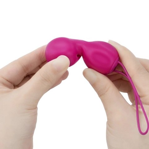 Nomi Tang IntiMate Kegel Set Plus Red Violet - zestaw do ćwiczeń mięśni Nomi Tang IntiMate Kegel Set Plus Red Violet - zestaw do ćwiczeń mięśni