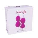 Nomi Tang IntiMate Kegel Set Plus Red Violet - zestaw do ćwiczeń mięśni