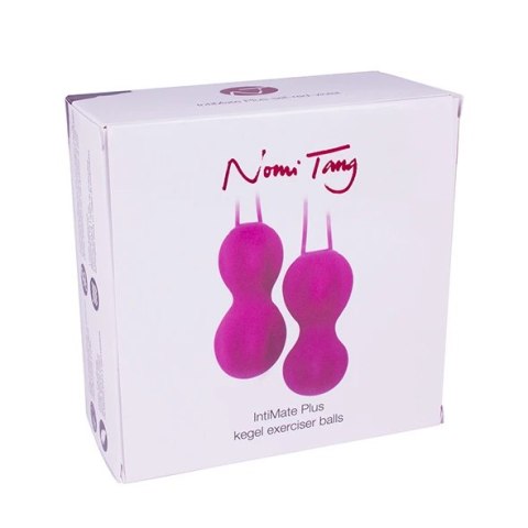 Nomi Tang IntiMate Kegel Set Plus Red Violet - zestaw do ćwiczeń mięśni Nomi Tang IntiMate Kegel Set Plus Red Violet - zestaw do ćwiczeń mięśni