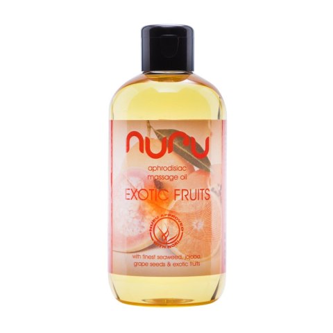 Nuru Massage Oil Exotic Fruits 250ml - Olejek do masażu, egzotyczny zapach Nuru Massage Oil Exotic Fruits 250ml - Olejek do masażu, egzotyczny zapach