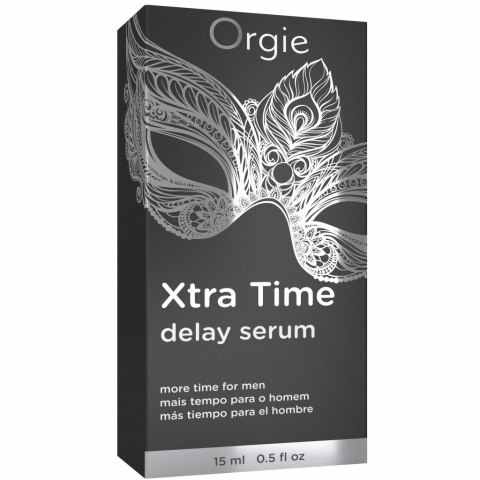 Orgie Xtra Time Delay Serum 15ml - silikonowe serum wydłużające czas Orgie Xtra Time Delay Serum 15ml - silikonowe serum wydłużające czas