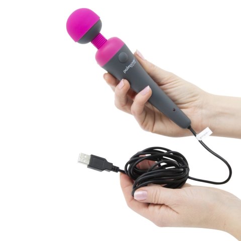 PalmPower Plug & Play Wand Massager - mobilny masażer z powerbankiem PalmPower Plug & Play Wand Massager - mobilny masażer z powerbankiem