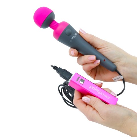 PalmPower Plug & Play Wand Massager - mobilny masażer z powerbankiem PalmPower Plug & Play Wand Massager - mobilny masażer z powerbankiem