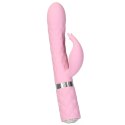 Pillow Talk Lively Pink - dwusilnikowy masażer z obrotowym trzonem