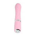 Pillow Talk Lively Pink - dwusilnikowy masażer z obrotowym trzonem