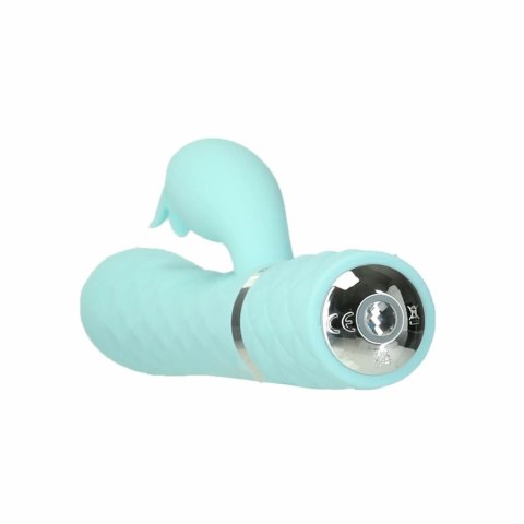 Pillow Talk Lively Teal - dwusilnikowy masażer rotacyjny USB Pillow Talk Lively Teal - dwusilnikowy masażer rotacyjny USB
