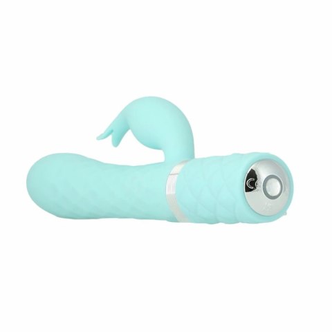 Pillow Talk Lively Teal - dwusilnikowy masażer rotacyjny USB Pillow Talk Lively Teal - dwusilnikowy masażer rotacyjny USB