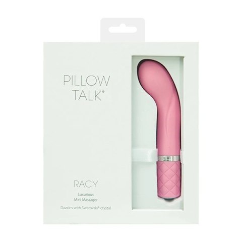 Pillow Talk Racy Pink - kompaktowy model, silikon, ładowalny, 12,7 cm Pillow Talk Racy Pink - kompaktowy model, silikon, ładowalny, 12,7 cm