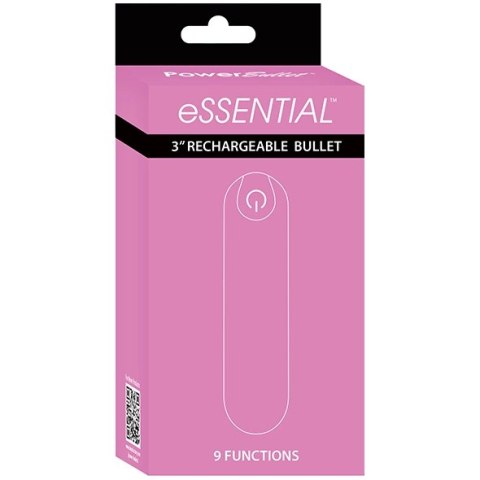 PowerBullet Essential Pink - Kompaktowy model z etui i 9 trybami PowerBullet Essential Pink - Kompaktowy model z etui i 9 trybami