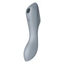 Satisfyer Curvy Trinity 3 Blue Grey - System Fali Powietrznej i Wibracji