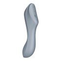 Satisfyer Curvy Trinity 3 Blue Grey - System Fali Powietrznej i Wibracji