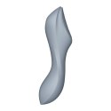 Satisfyer Curvy Trinity 3 Blue Grey - System Fali Powietrznej i Wibracji