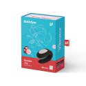 Satisfyer Double Joy Black - model do wspolnego użytkowania, czarny