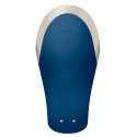 Satisfyer Double Love Blue - urządzenie intymne dla par, sterowanie pilotem