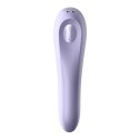 Satisfyer Dual Pleasure Mauve - urządzenie powietrzno-wibrujące Bluetooth