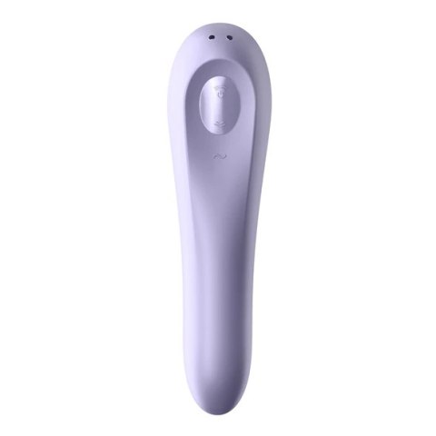 Satisfyer Dual Pleasure Mauve - urządzenie powietrzno-wibrujące Bluetooth Satisfyer Dual Pleasure Mauve - urządzenie powietrzno-wibrujące Bluetooth