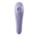 Satisfyer Dual Pleasure Mauve - urządzenie powietrzno-wibrujące Bluetooth