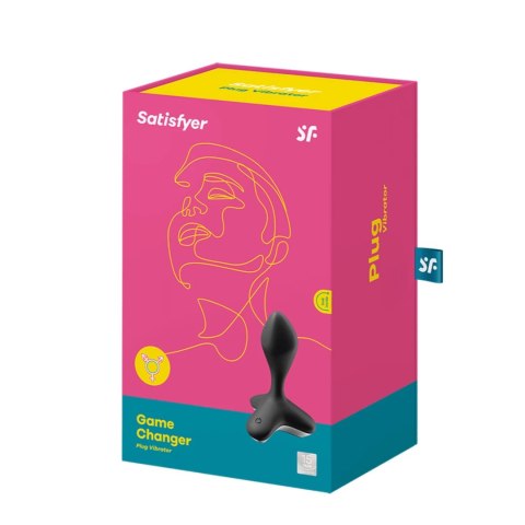 Satisfyer Game Changer Black - bezprzewodowa maszyna intymna analna IPX7 Satisfyer Game Changer Black - bezprzewodowa maszyna intymna analna IPX7