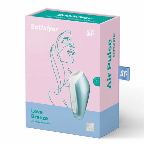 Satisfyer Love Breeze Ice Blue - masażer powietrzny, 11 trybow, IPX7 Satisfyer Love Breeze Ice Blue - masażer powietrzny, 11 trybow, IPX7