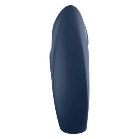 Satisfyer Mighty One Ring - silikonowy elastyczny pierścień z wibracją, niebieski Satisfyer Mighty One Ring - silikonowy elastyczny pierścień z wibracją, niebieski