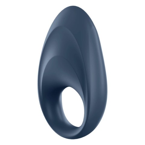 Satisfyer Mighty One Ring - silikonowy elastyczny pierścień z wibracją, niebieski Satisfyer Mighty One Ring - silikonowy elastyczny pierścień z wibracją, niebieski
