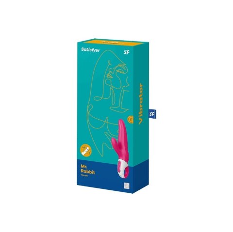 Satisfyer Mr. Rabbit silikonowy model dwusilnikowy wodoodporny IPX7 Satisfyer Mr. Rabbit silikonowy model dwusilnikowy wodoodporny IPX7