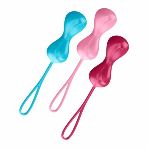Satisfyer Power Balls Training Set - Zestaw do ćwiczeń mięśni dna miednicy Satisfyer Power Balls Training Set - Zestaw do ćwiczeń mięśni dna miednicy