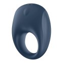 Satisfyer Strong One Ring - wibrujący pierścień silikonowy z aplikacją
