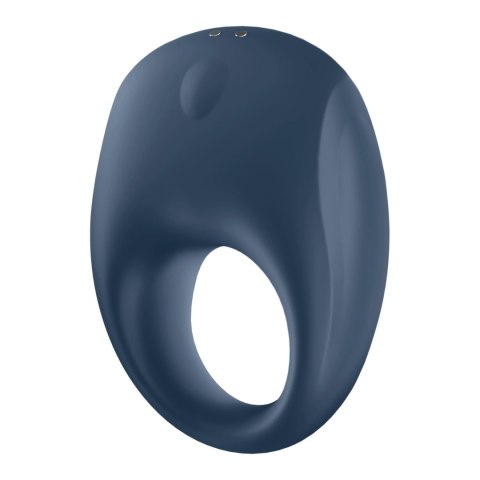 Satisfyer Strong One Ring - wibrujący pierścień silikonowy z aplikacją Satisfyer Strong One Ring - wibrujący pierścień silikonowy z aplikacją