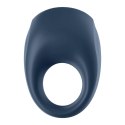 Satisfyer Strong One Ring - wibrujący pierścień silikonowy z aplikacją