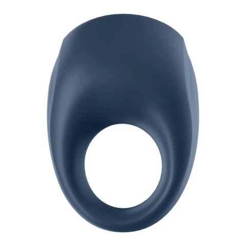 Satisfyer Strong One Ring - wibrujący pierścień silikonowy z aplikacją Satisfyer Strong One Ring - wibrujący pierścień silikonowy z aplikacją