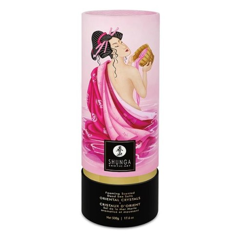 Shunga Bath Salts Aphrodisia 500g - aromatyczna sol do kąpieli z Morza Martwego Shunga Bath Salts Aphrodisia 500g - aromatyczna sol do kąpieli z Morza Martwego