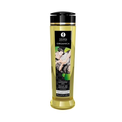 Shunga Organica Natural Olejek do masażu 240 ml, składniki organiczne Shunga Organica Natural Olejek do masażu 240 ml, składniki organiczne