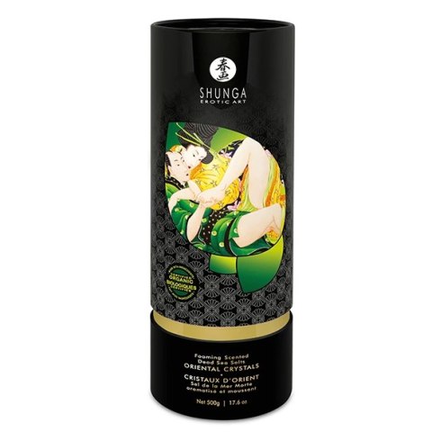 Shunga Sol do kąpieli Lotus Flower 500g - aromatyczna sol z Morza Martwego Shunga Sol do kąpieli Lotus Flower 500g - aromatyczna sol z Morza Martwego