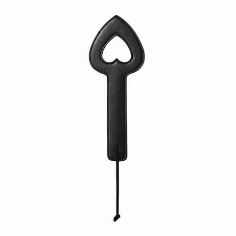 Sportsheets Shadow Heart Paddle - packa skorzana 29x4 cm czarna Sportsheets Shadow Heart Paddle - packa skorzana 29x4 cm czarna