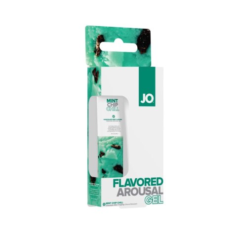 System JO Flavored Gel Mint Chip Chill chłodzący żel wodny 10 ml System JO Flavored Gel Mint Chip Chill chłodzący żel wodny 10 ml