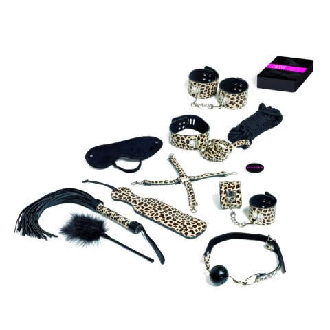 Tease & Please Master & Slave Bondage Game zestaw akcesoriow beżowy Tease & Please Master & Slave Bondage Game zestaw akcesoriow beżowy