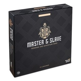 Tease & Please Master & Slave Deluxe - Gra z akcesoriami i kartami PL/EN