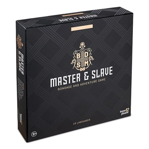Tease & Please Master & Slave Deluxe - Gra z akcesoriami i kartami PL/EN Tease & Please Master & Slave Deluxe - Gra z akcesoriami i kartami PL/EN