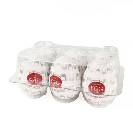 Tenga Egg Boxy - zestaw 6 silikonowych nakładek anatomicznych