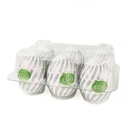 Tenga Egg Brush - zestaw 6 elastycznych nakładek intymnych