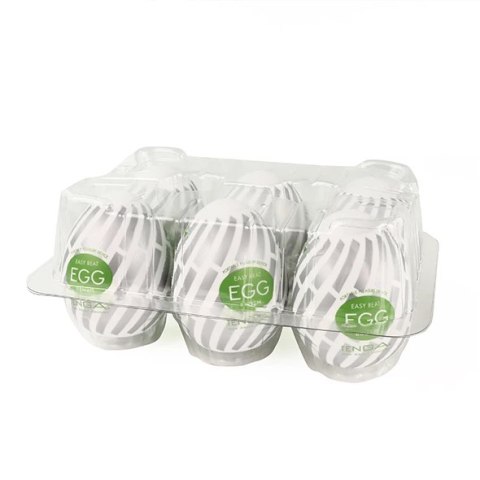 Tenga Egg Brush - zestaw 6 elastycznych nakładek intymnych