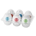 Tenga Egg Serie 3 Zestaw 6 modeli - rożnorodne tekstury, kompaktowe rozmiary