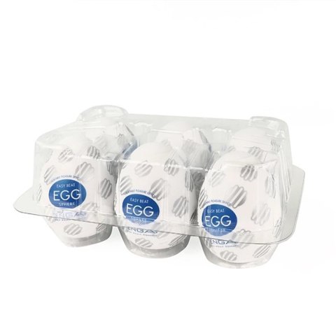 Tenga Egg Sphere Zestaw 6 elastycznych nakładek anatomicznych Tenga Egg Sphere Zestaw 6 elastycznych nakładek anatomicznych